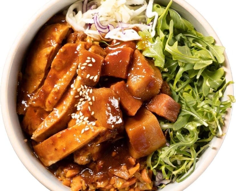 Spicy Chicken K-Bop.