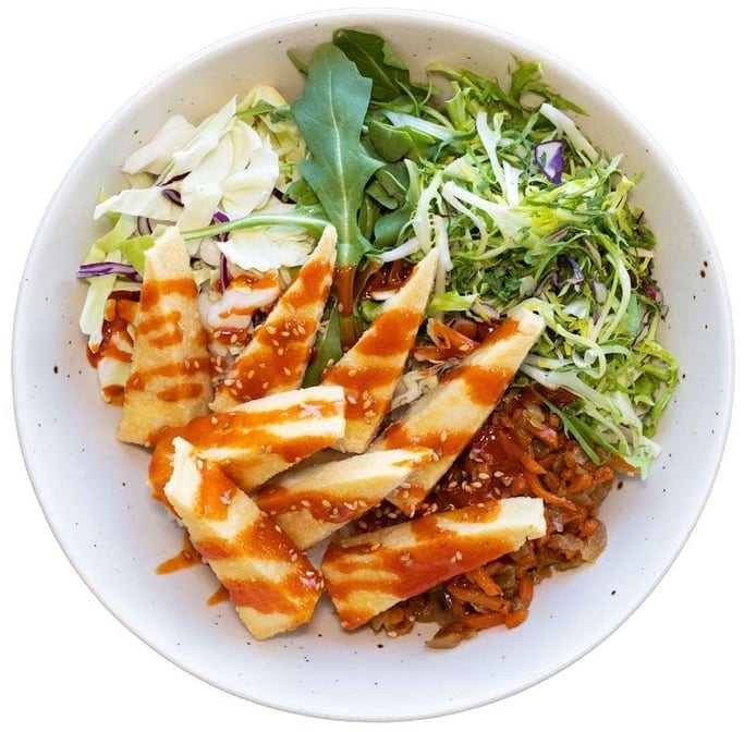 Truffle Tofu K-Bop.