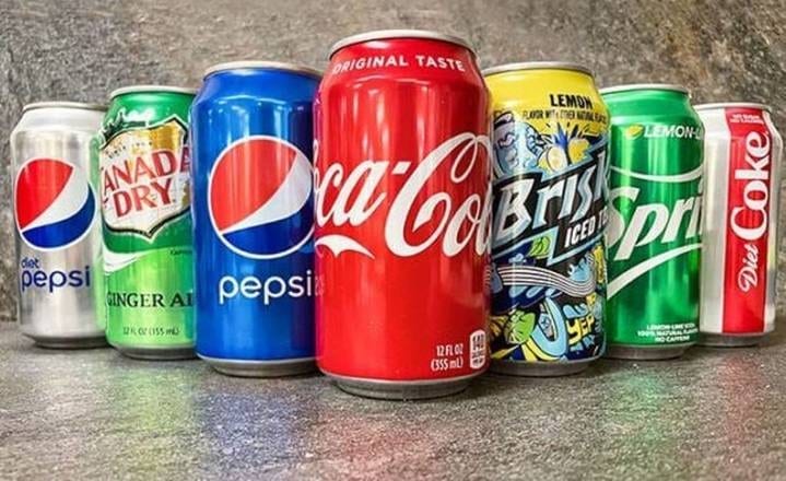 Canned Drinks.